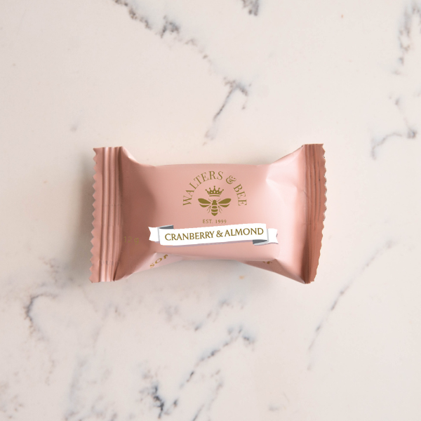 Cranberry & Almond Handmade Honey Nougat Bon Bons x 60