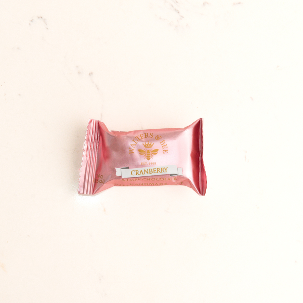 Dark Belgian Chocolate & Ruby Cranberry Handmade Honey Nougat Bon Bons x 60