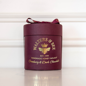 Cranberry & Dark Chocolate Honey Nougat Small Hat Box