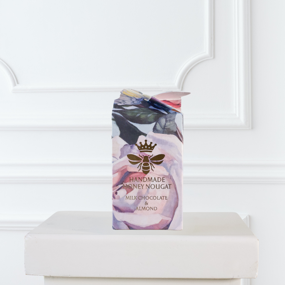 Parkhurst Proteas Milk Chocolate & Almond Honey Nougat Honey Bee Box