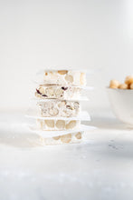 Load image into Gallery viewer, Milk Belgian Chocolate &amp; Roasted Almond Handmade Honey Nougat Celebration Cracker 168g
