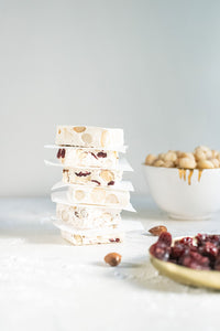 Cranberry & Almond Handmade Honey Nougat 50g Bar